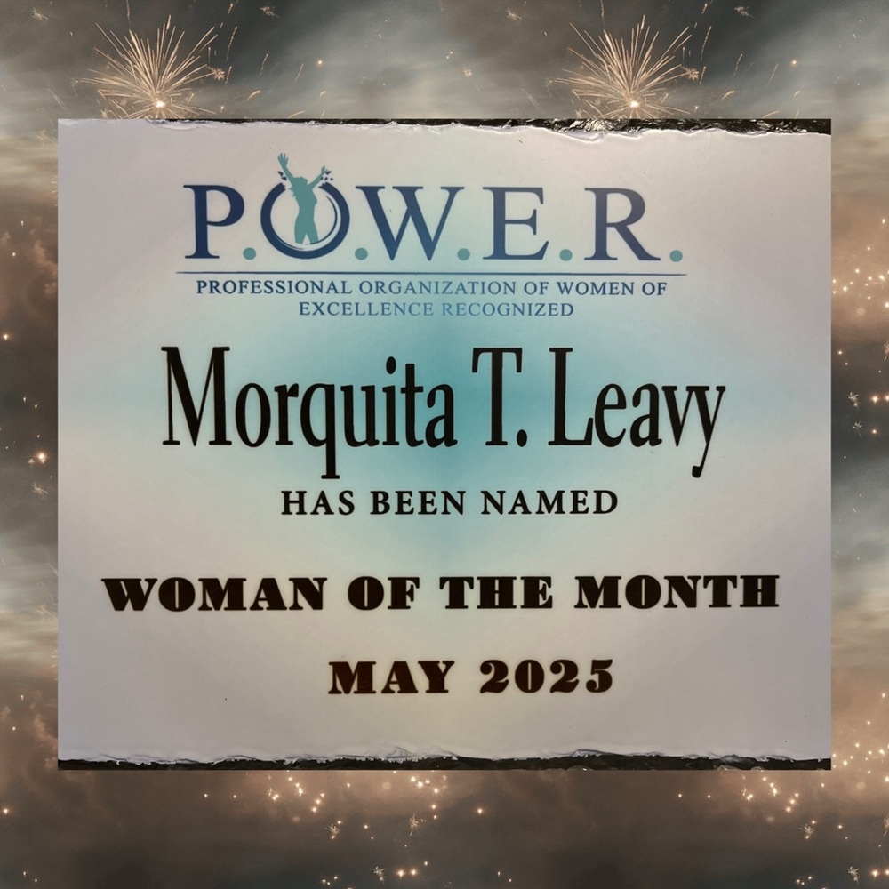 Woman of the Month Plaque